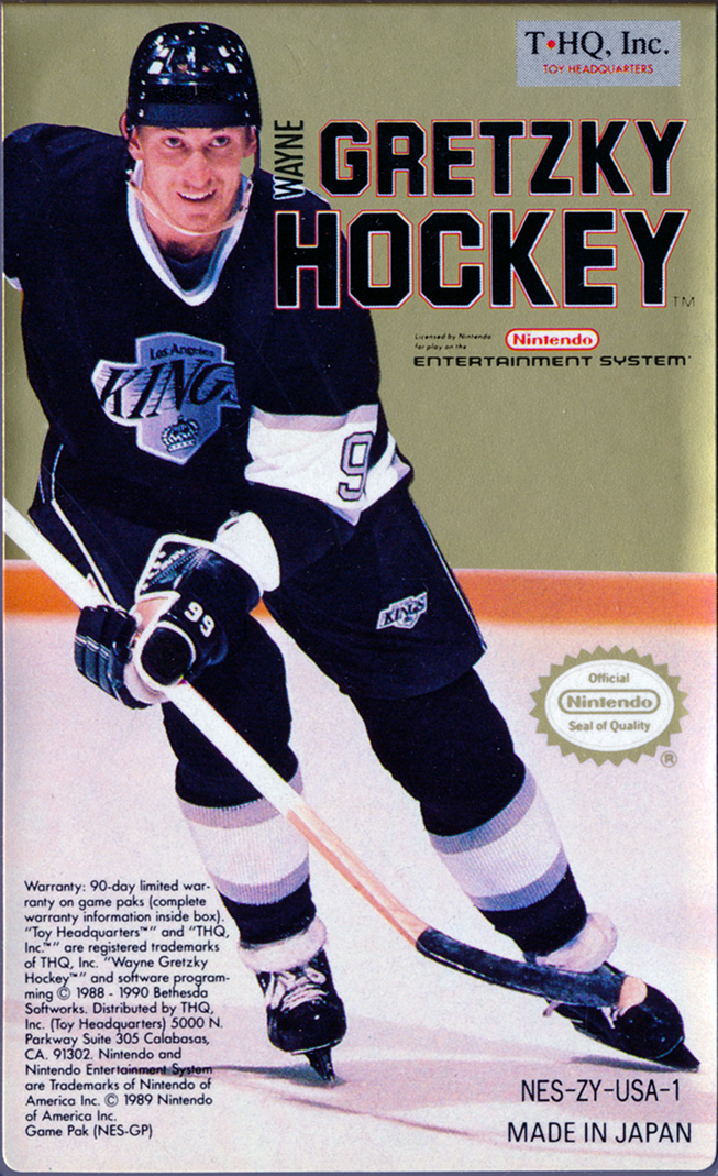 Wayne Gretzky Hockey - Nintendo NES Game