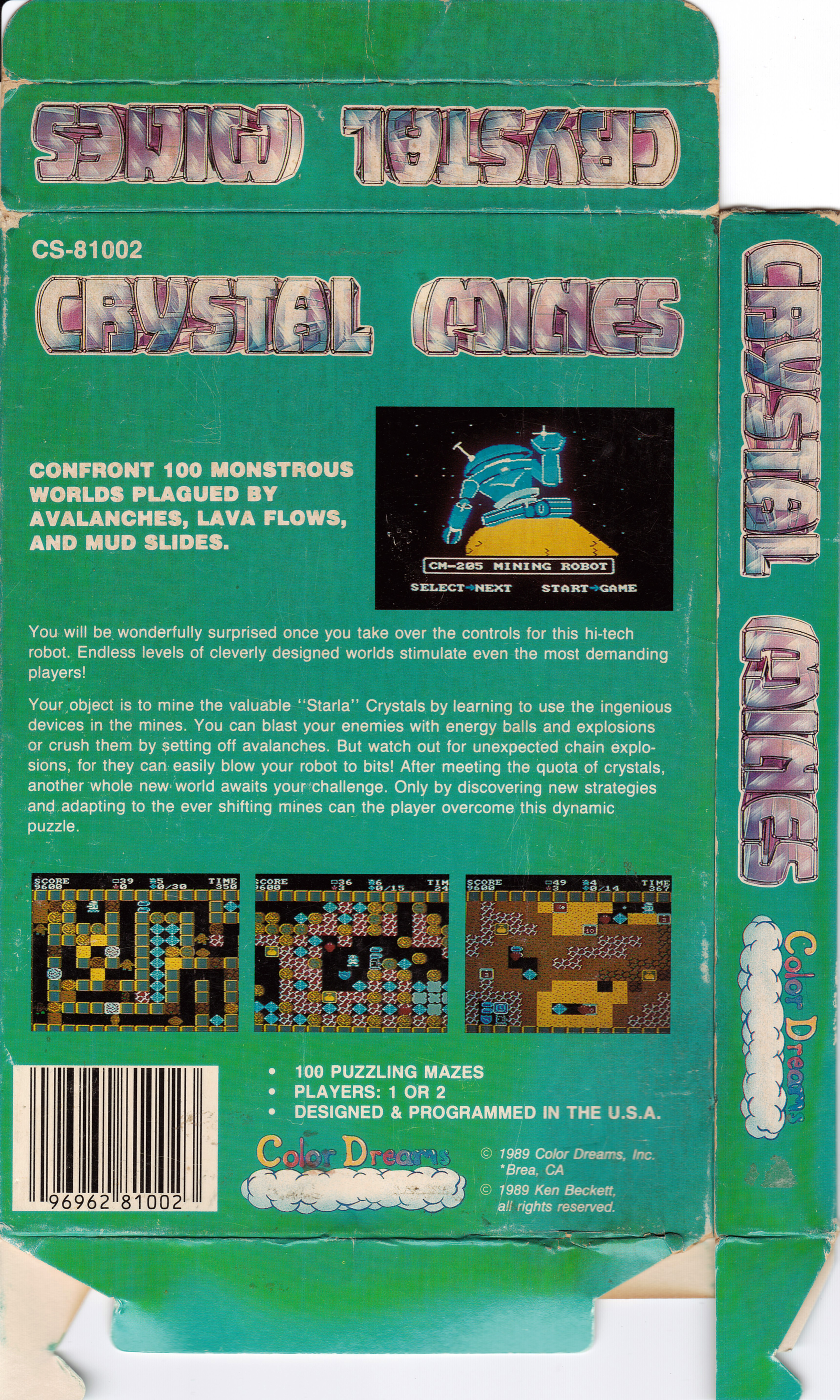 crystal mines nes