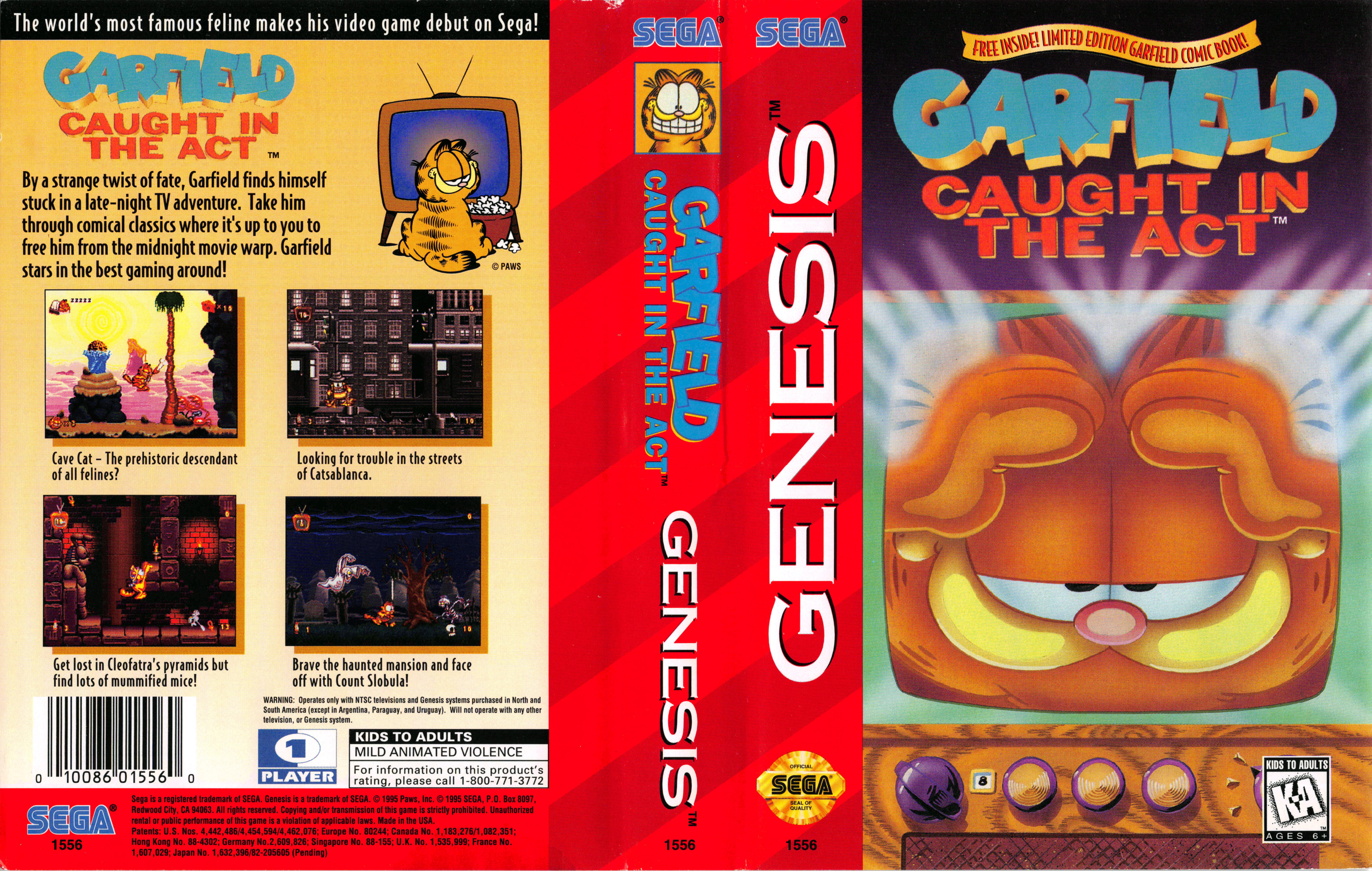 The act face. Garfield Sega. Гарфилд игра сега. Garfield Sega обложка. Garfield - caught in the Act Sega обложка.