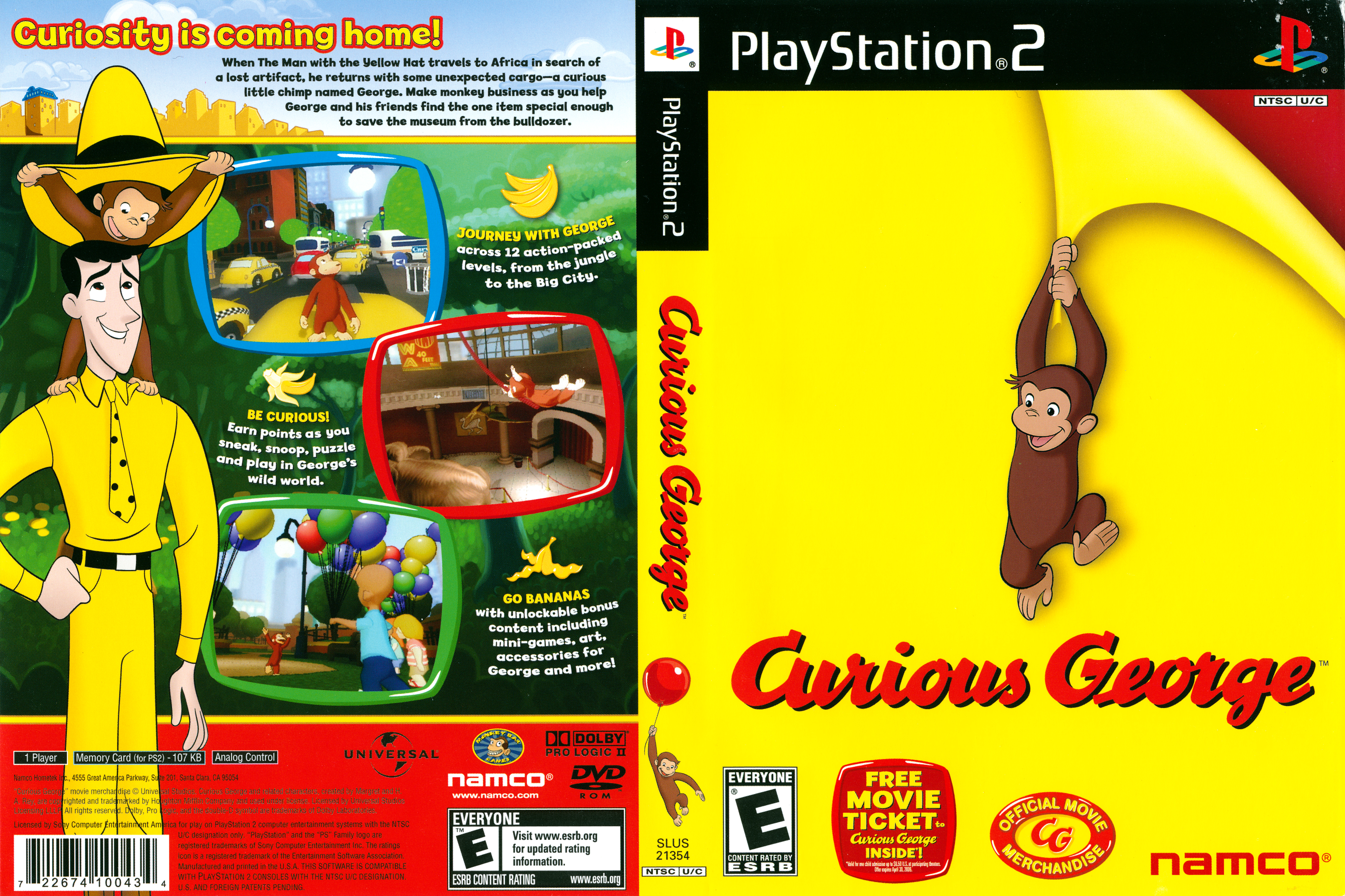 Curious George - PS2 Game