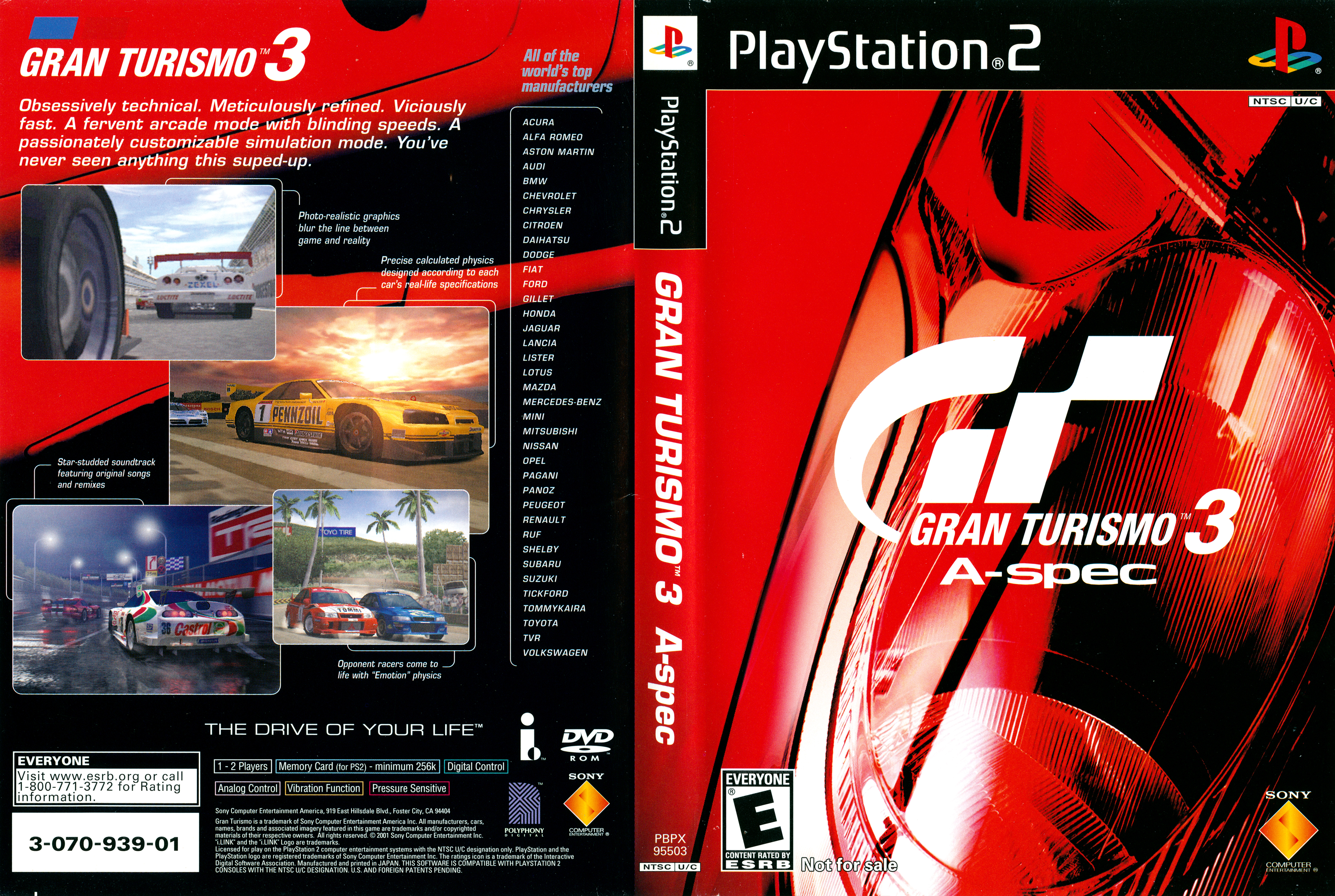 Gran turismo 3 a-spec Poster GW11106