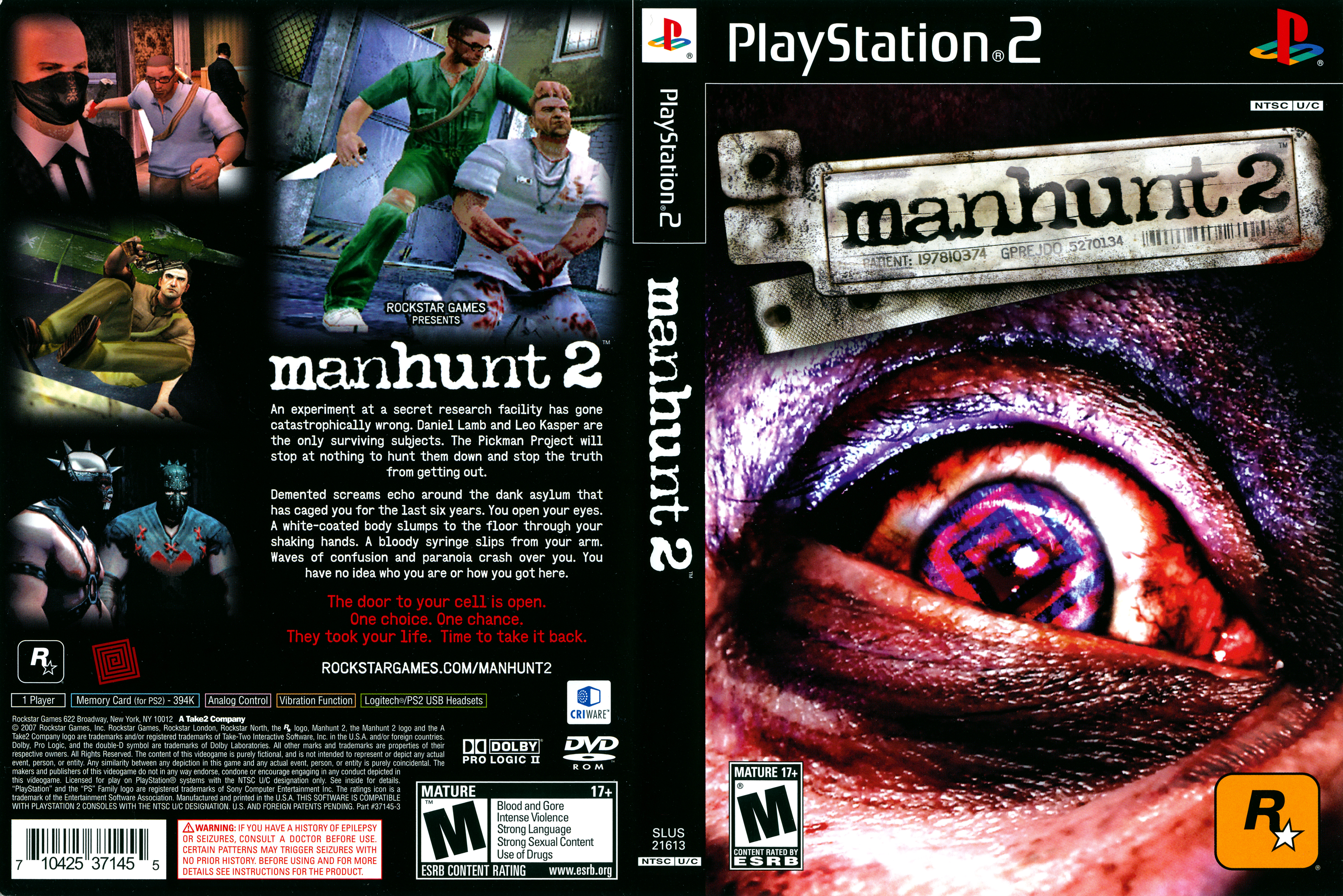 Manhunt 2 список игр от rockstar games