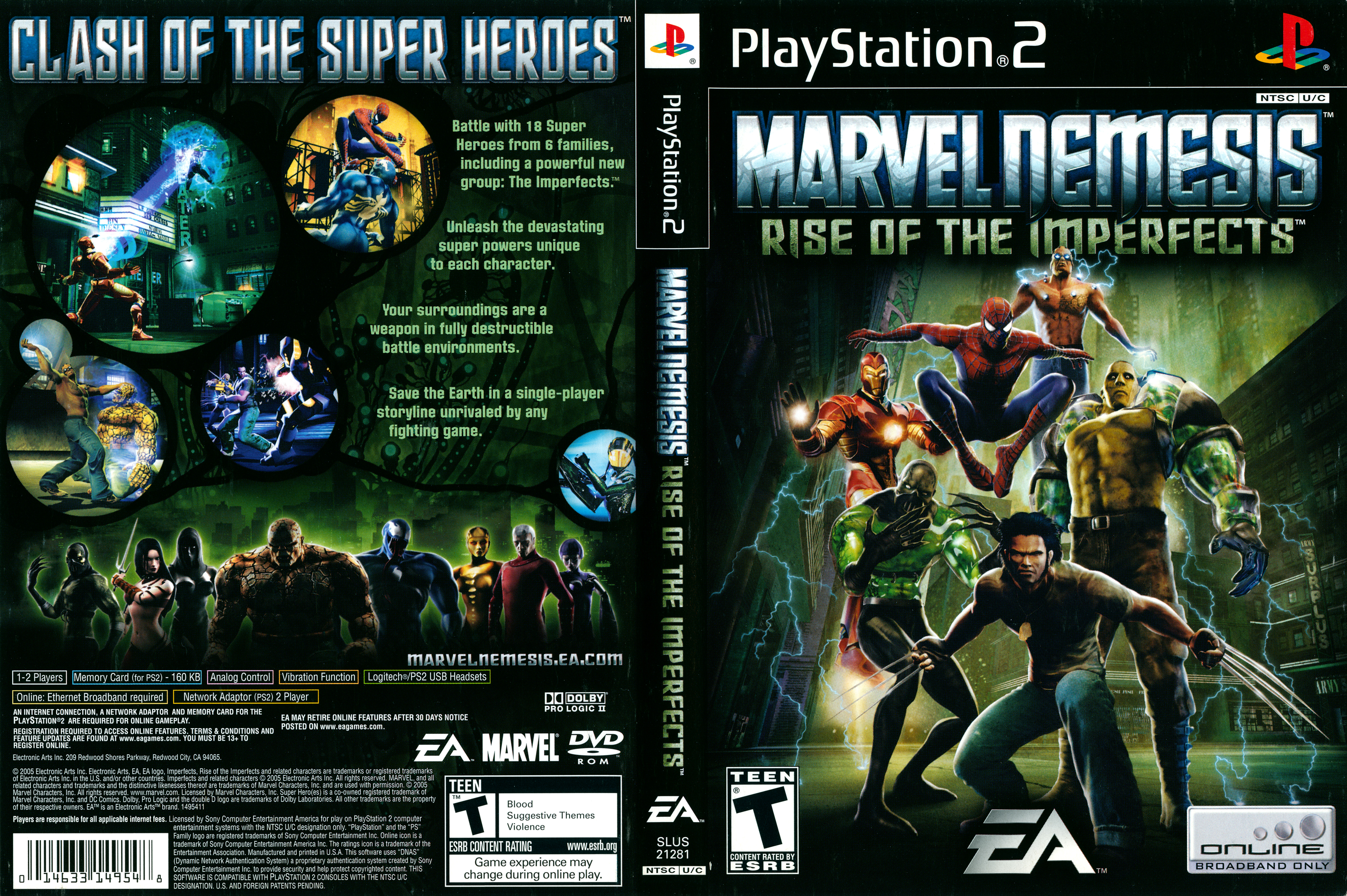 Marvel Nemesis - Rise of the Imperfects.