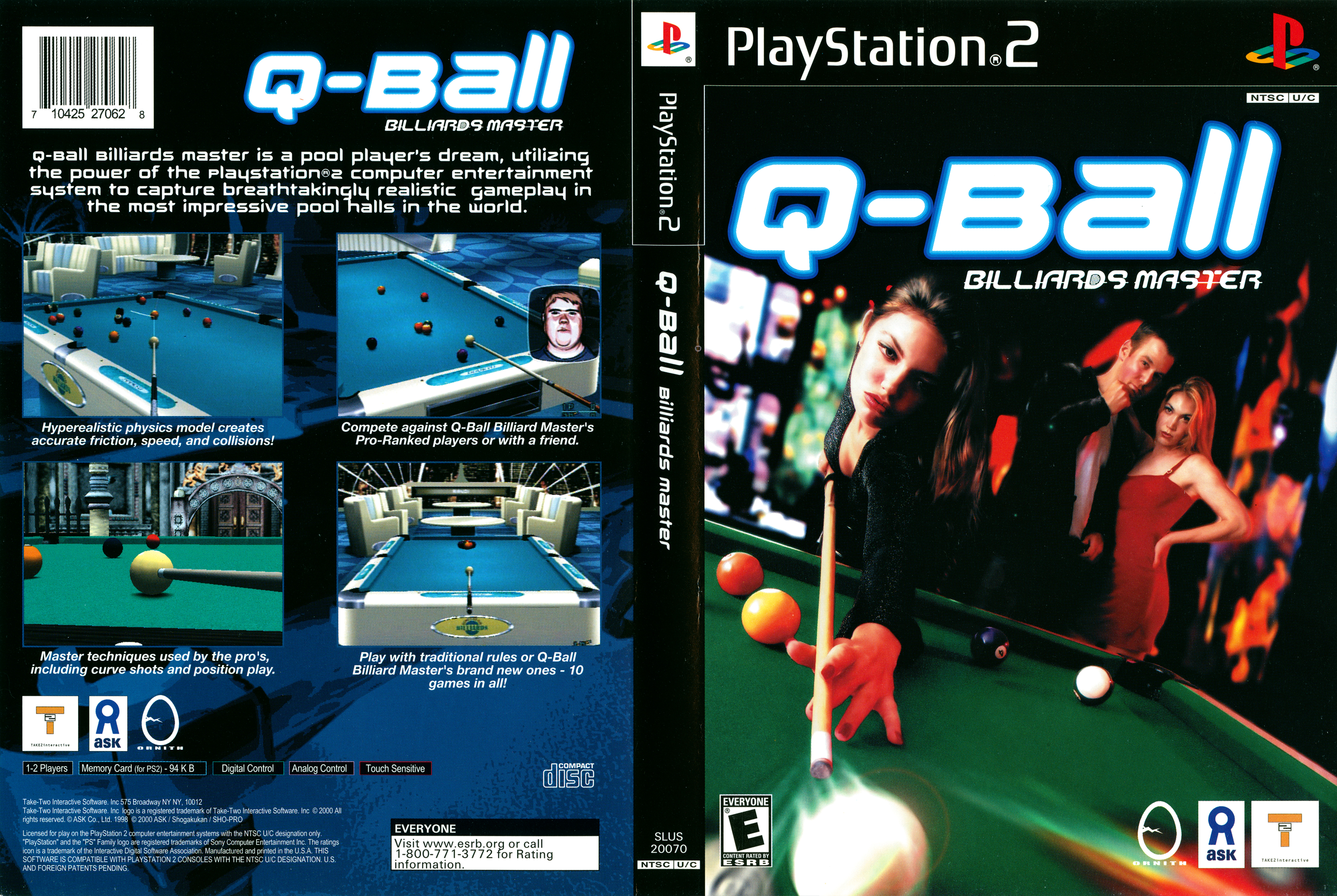 Ps мастер. Pool Master ps2. Billiards: 2 in 1 ps1. Q Ball Billiards Master PS 2 game 1. Q Ball.