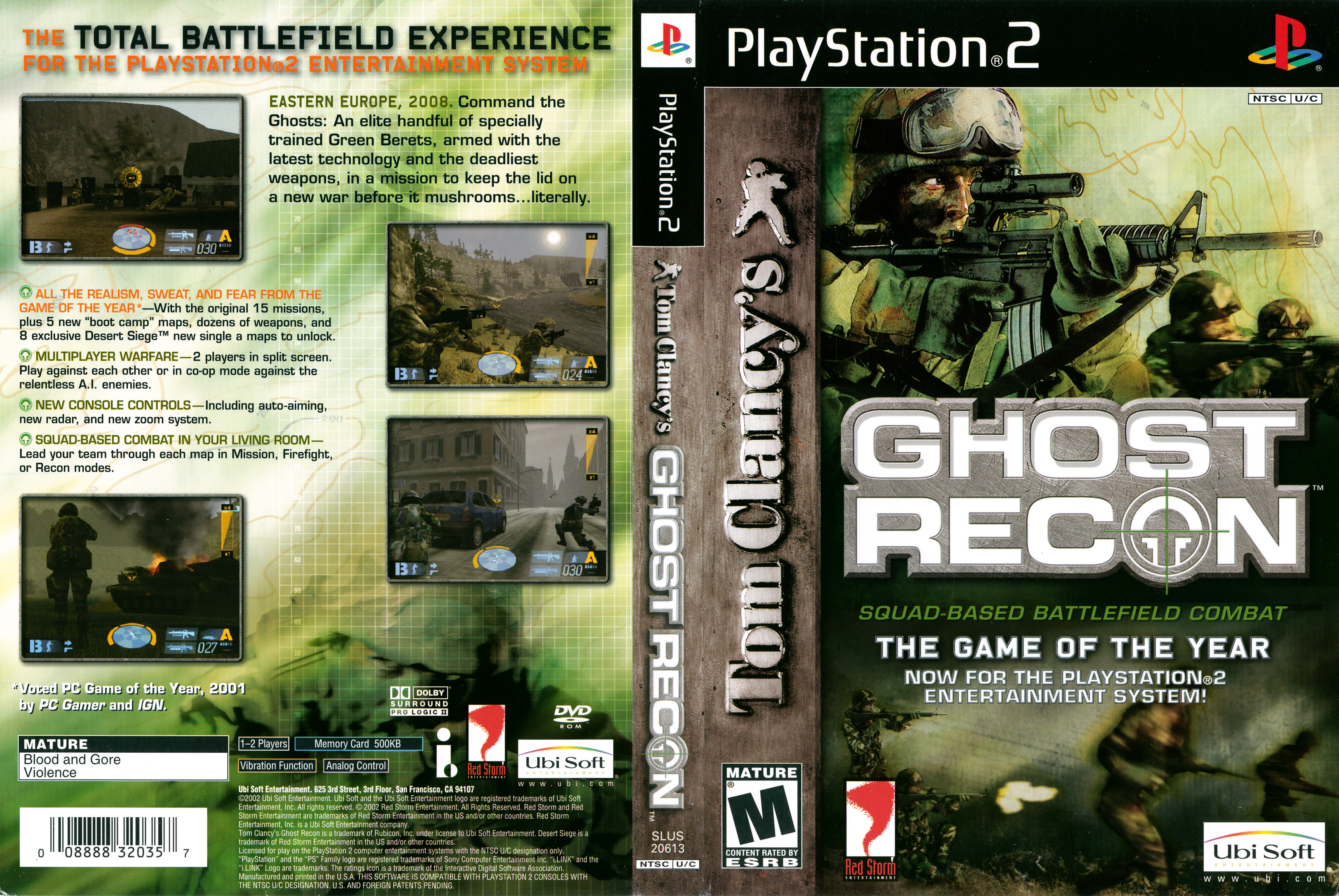 Tom clancy s ps2. Ghost Recon 2 ps2. Диск Ghost Recon PS 2. Tom Clancys Ghost Recon ПС 2. Tom Clancy's Ghost Recon 2 ps2.