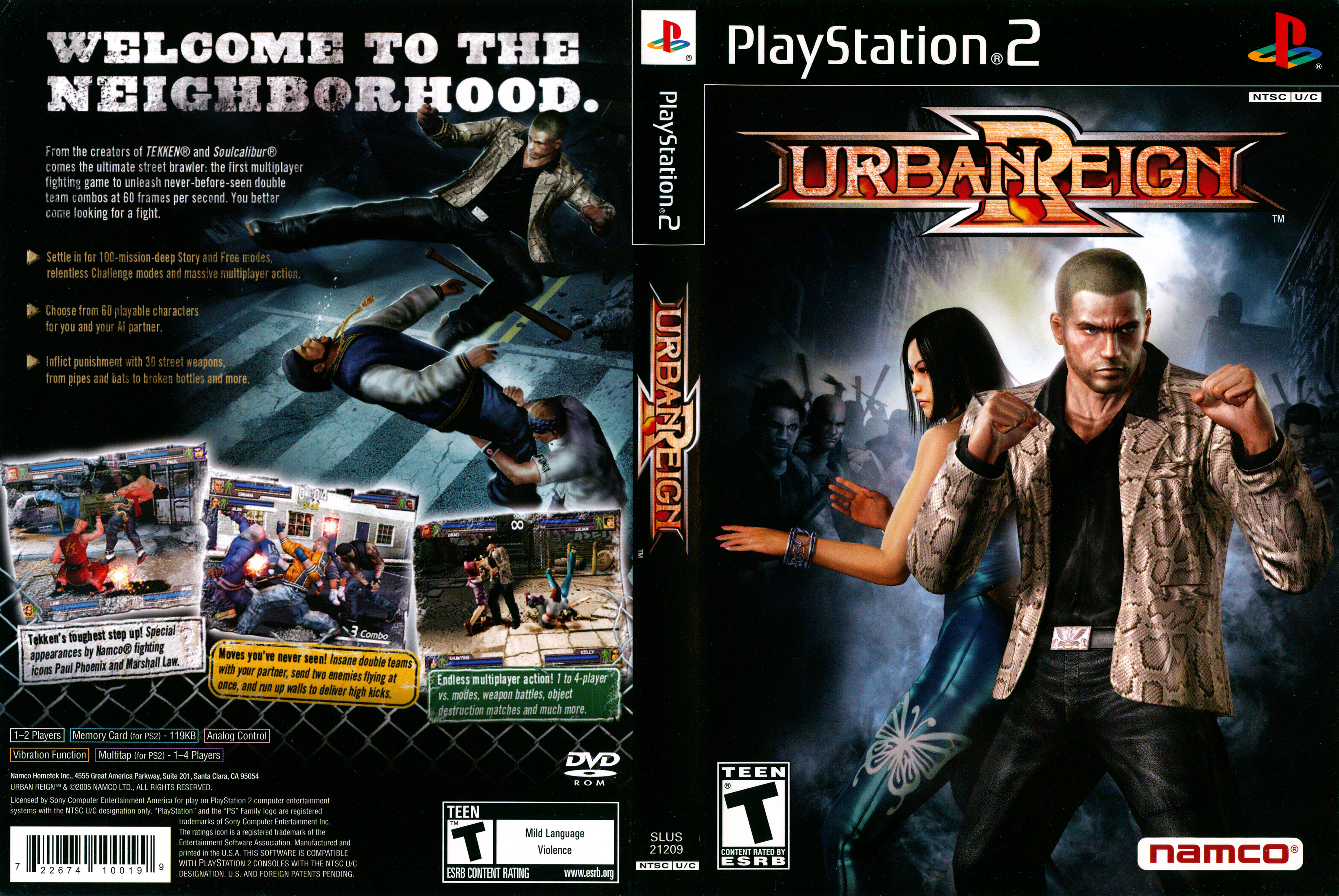 Playstation 2 русский язык. Игра Urban Reign. Urban Reign ps2 Cover. PLAYSTATION Tekken 3 диск. Sony ps2 файтинги.