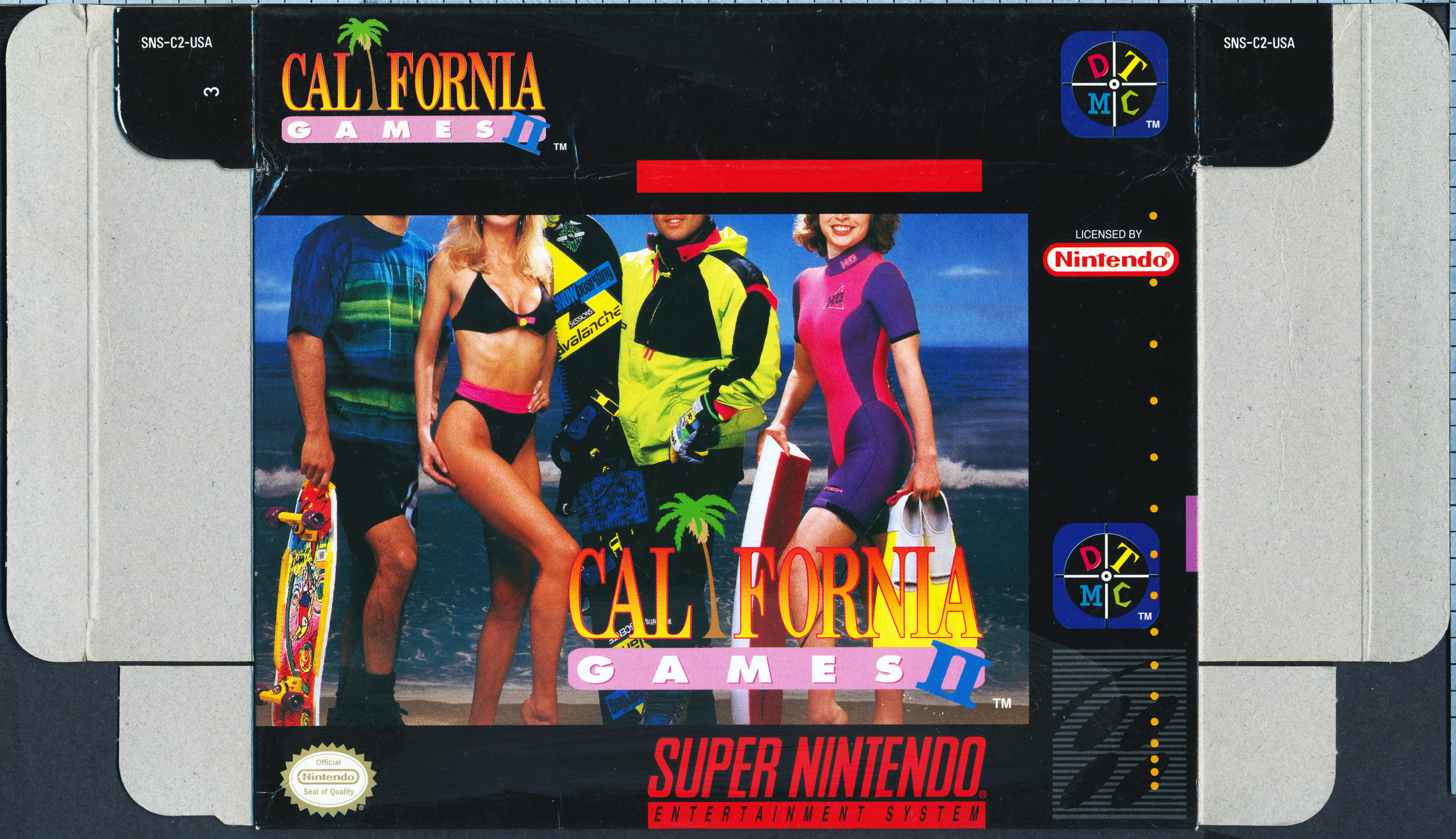 California Games 2 Super Nintendo Snes, Completo