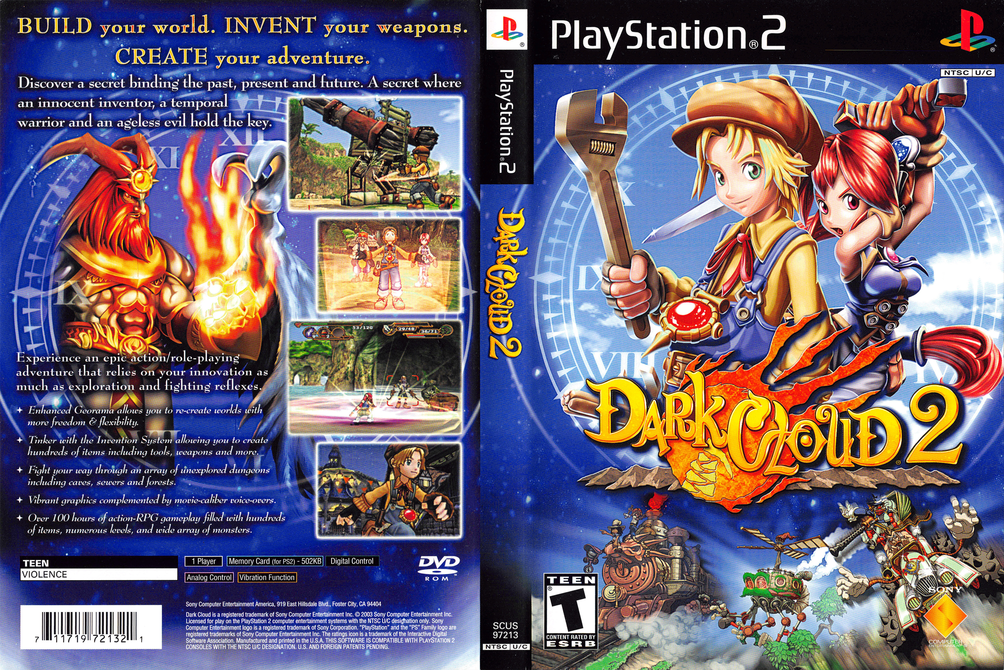 dark cloud 2 psn
