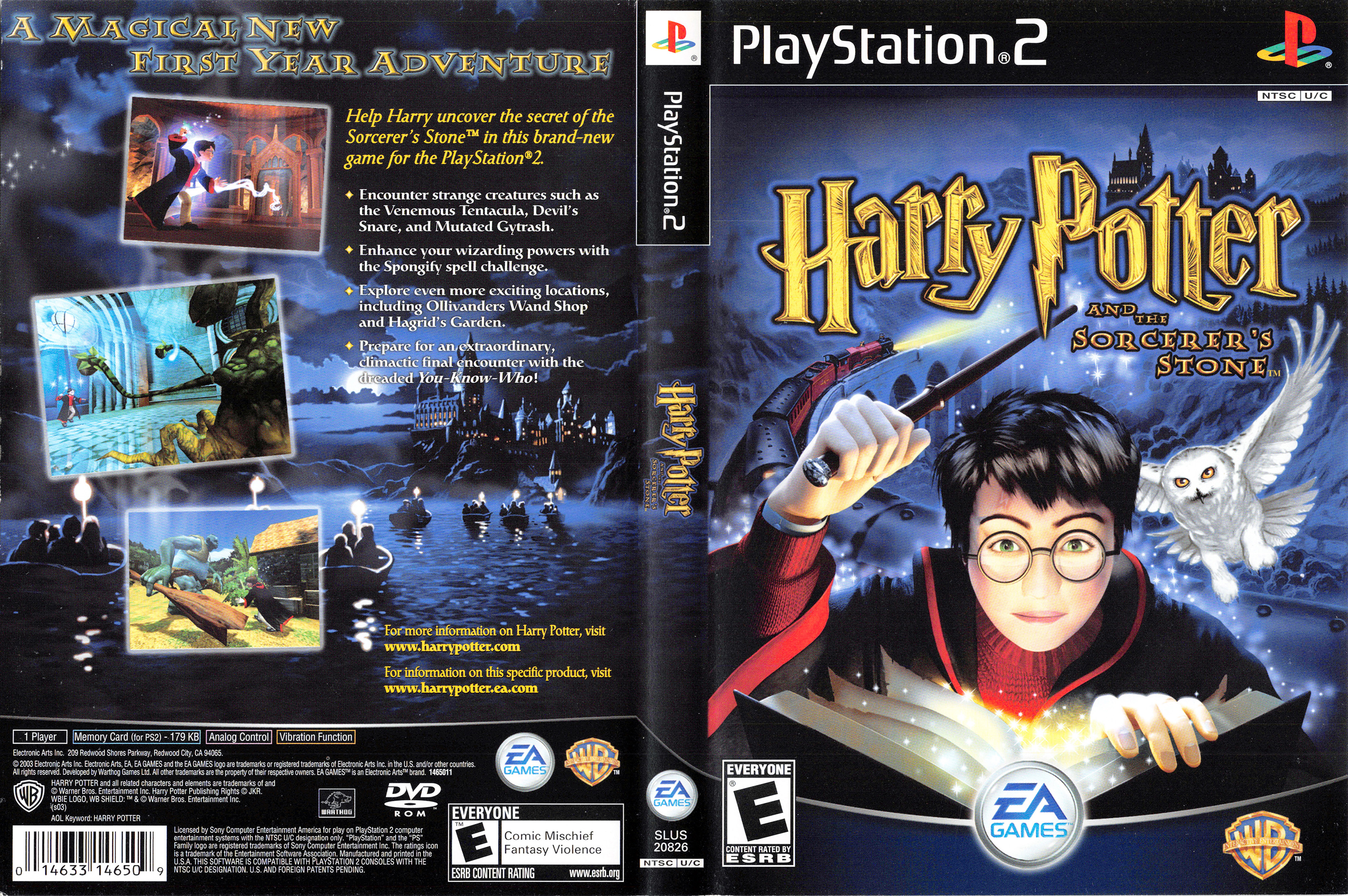 harry potter and the philosopher's stone ps2