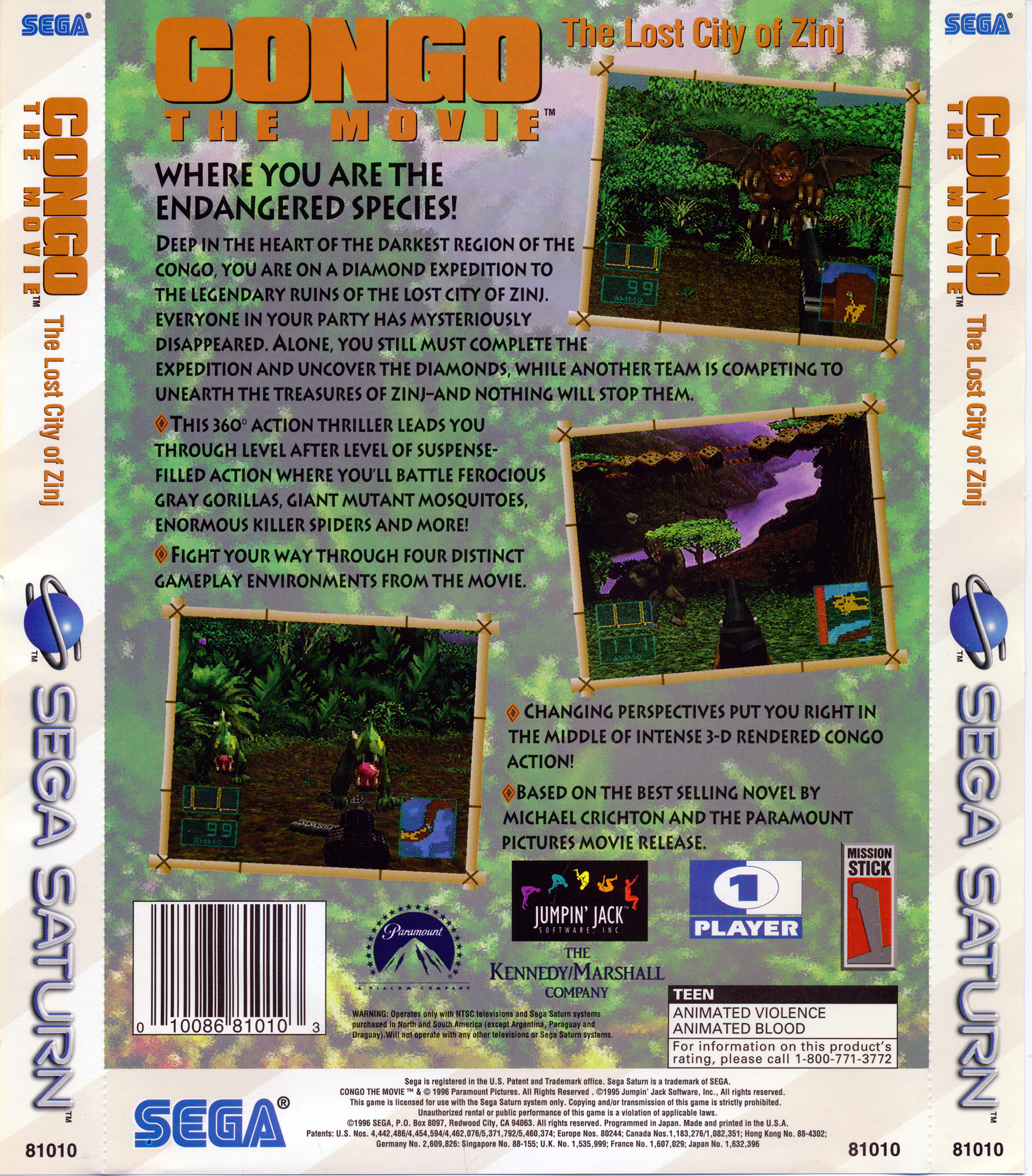 Test de Congo : The Movie - Descent to Zinj sur PC par