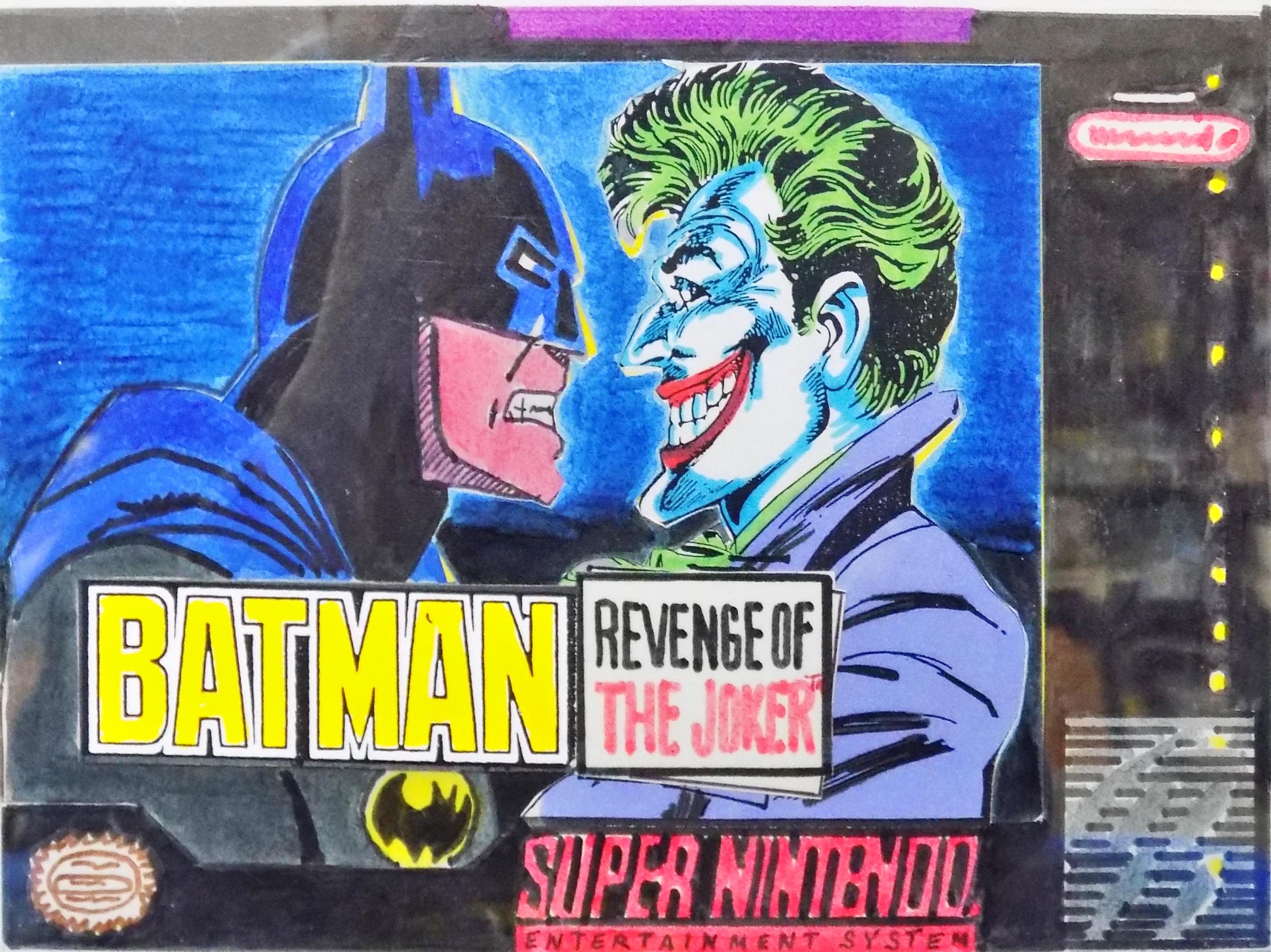 Batman RotJ SNES box front – Gaming Alexandria