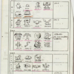“Rogues Gallery #1”, 1985 (Unknown author). A tiered list of enemies in The Legend of Zelda. The rightmost box appears to be space for information on how the enemies would be ordered in memory. (Source: Hyrule Historia)