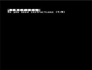 Minefield, by Sean Igo, Commodore 64 game published in COMPUTE!, June 1983