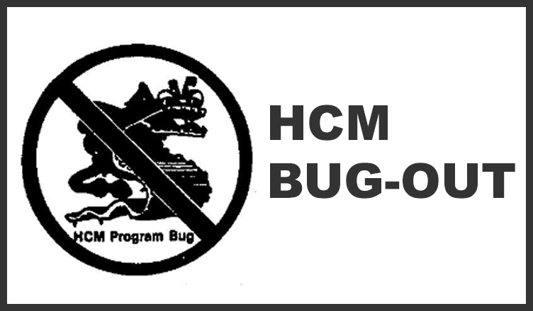 HCM Bug-Out - Banner Image