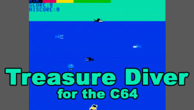Treasure Diver for the C64 - Banner Image